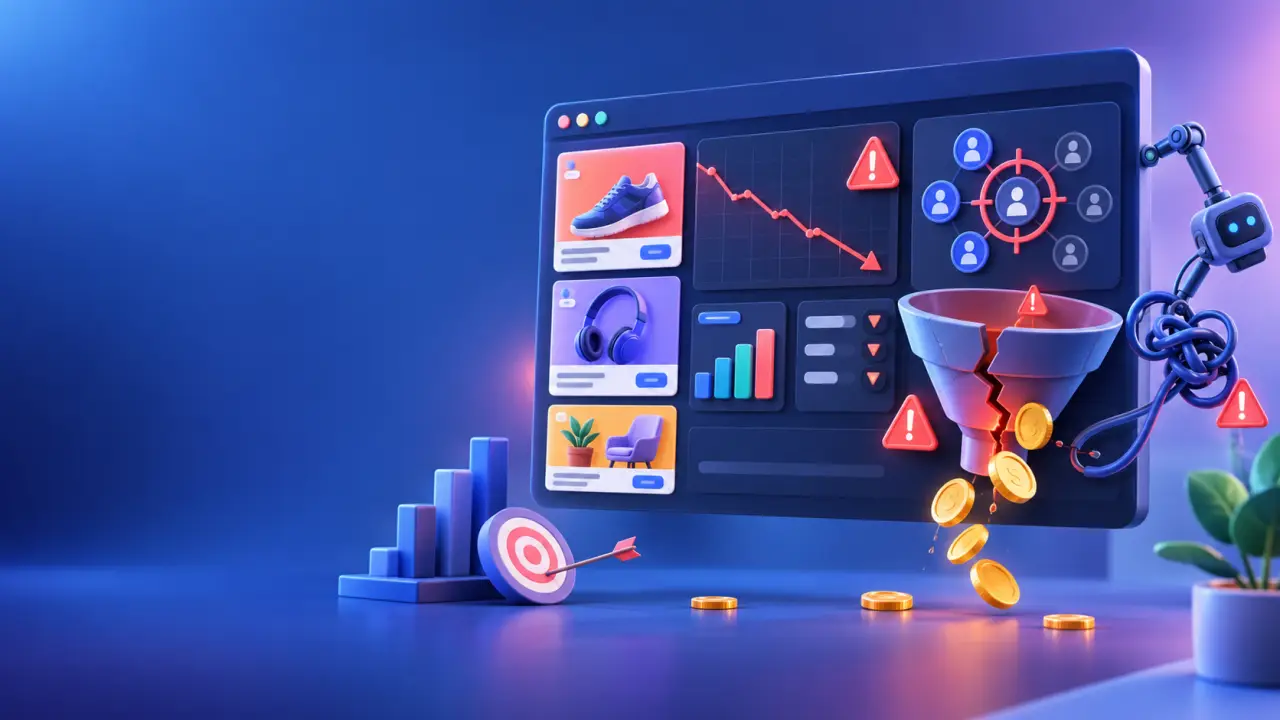 Écran présentant les performances d'une campagne Social Ads