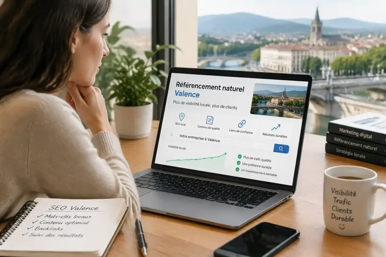 Référencement naturel à Valence : visibilité locale durable ou budget SEO mal investi ?
