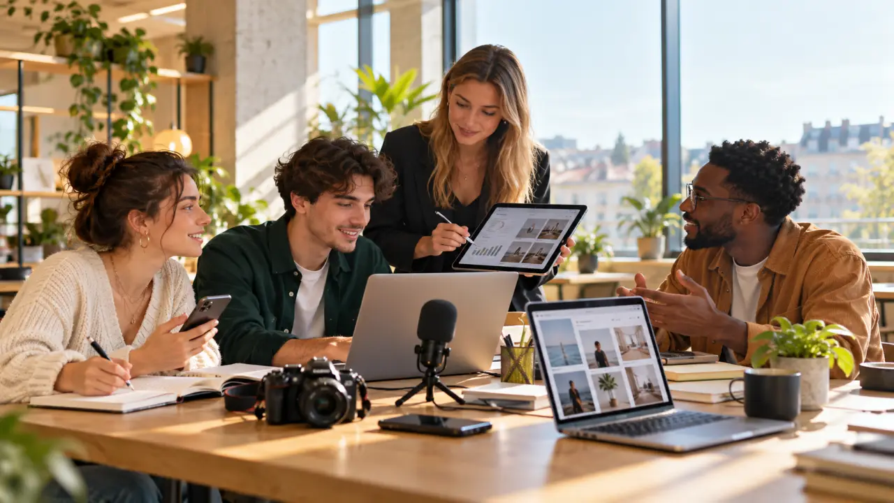 Formation création de contenu : BTS, bachelor, master ou reconversion, quel parcours pour quel projet ?
