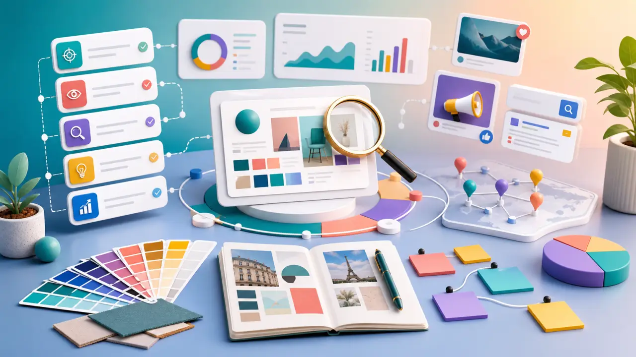 Illustration de couverture pour un audit de marque actionnable