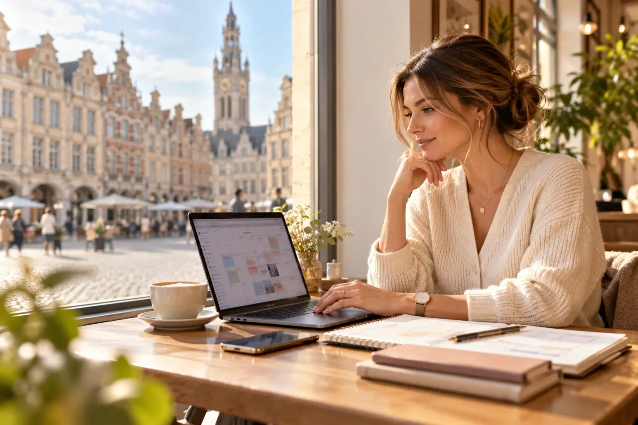 La gestion des réseaux sociaux à Arras repose sur une méthode locale, pas sur des publications au hasard
