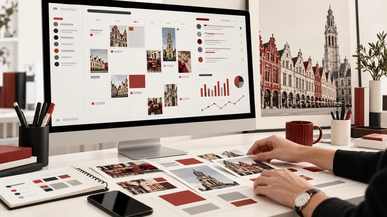 Gestion des réseaux sociaux à Arras avec calendrier éditorial, modération et suivi des résultats